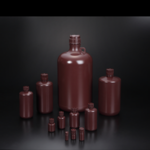 Narrow-Mouth Bottle (Amber)