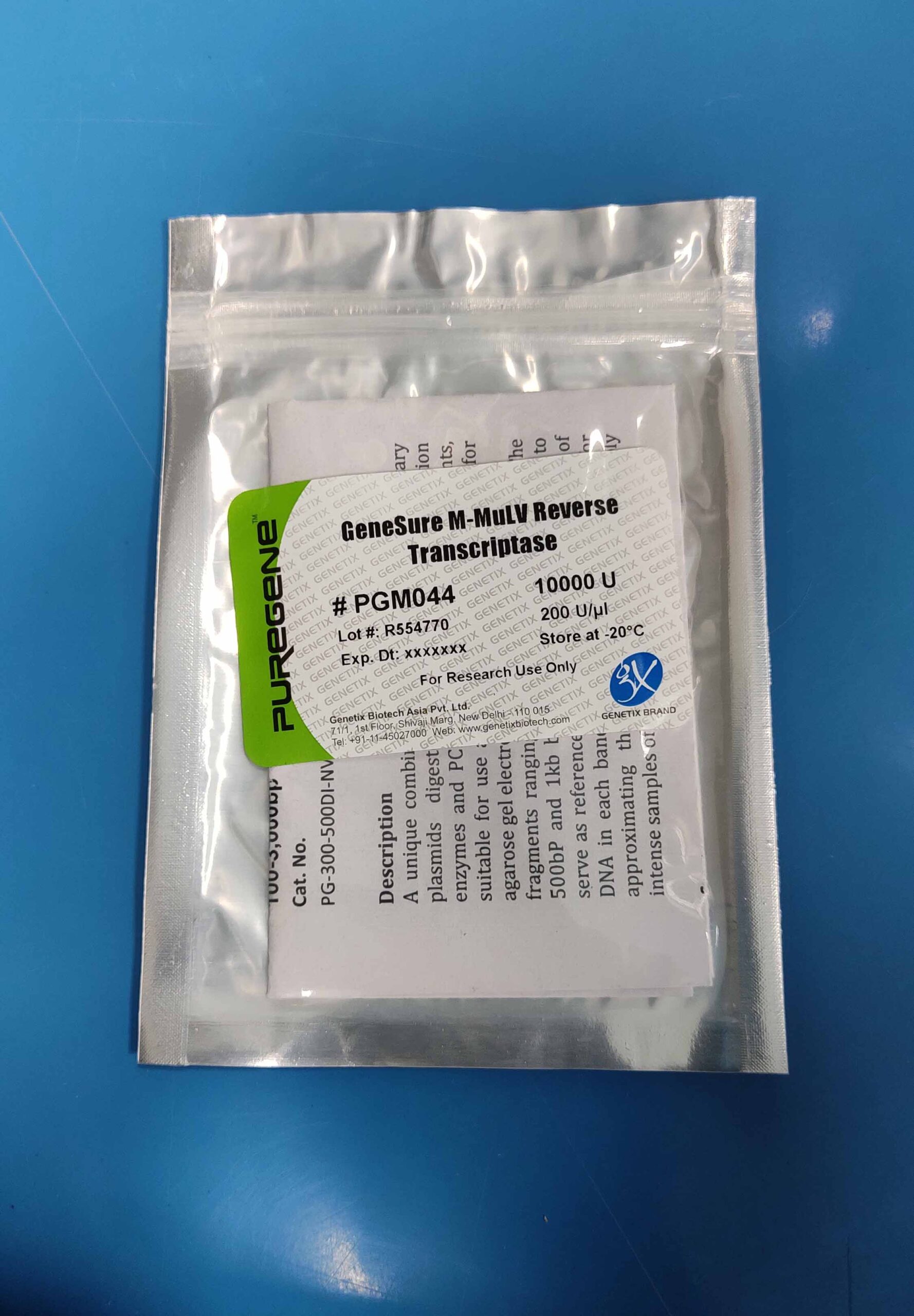 GeneSure Reverse Transcriptase, 200U/ul Supplied with 5xRT Buffer , 10000 units