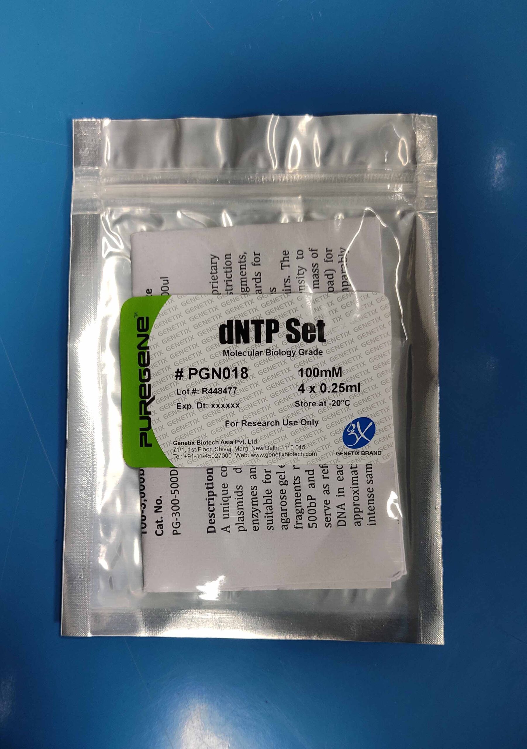 dNTP Set, 100 mM Solutions