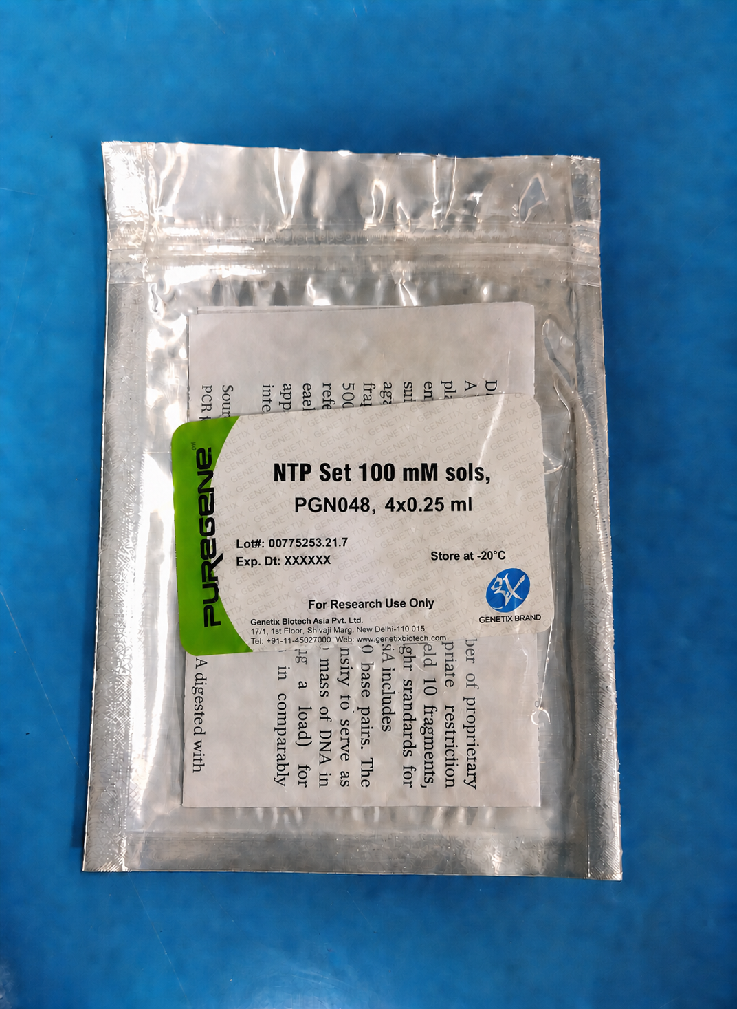 NTP Set 100 mM sols