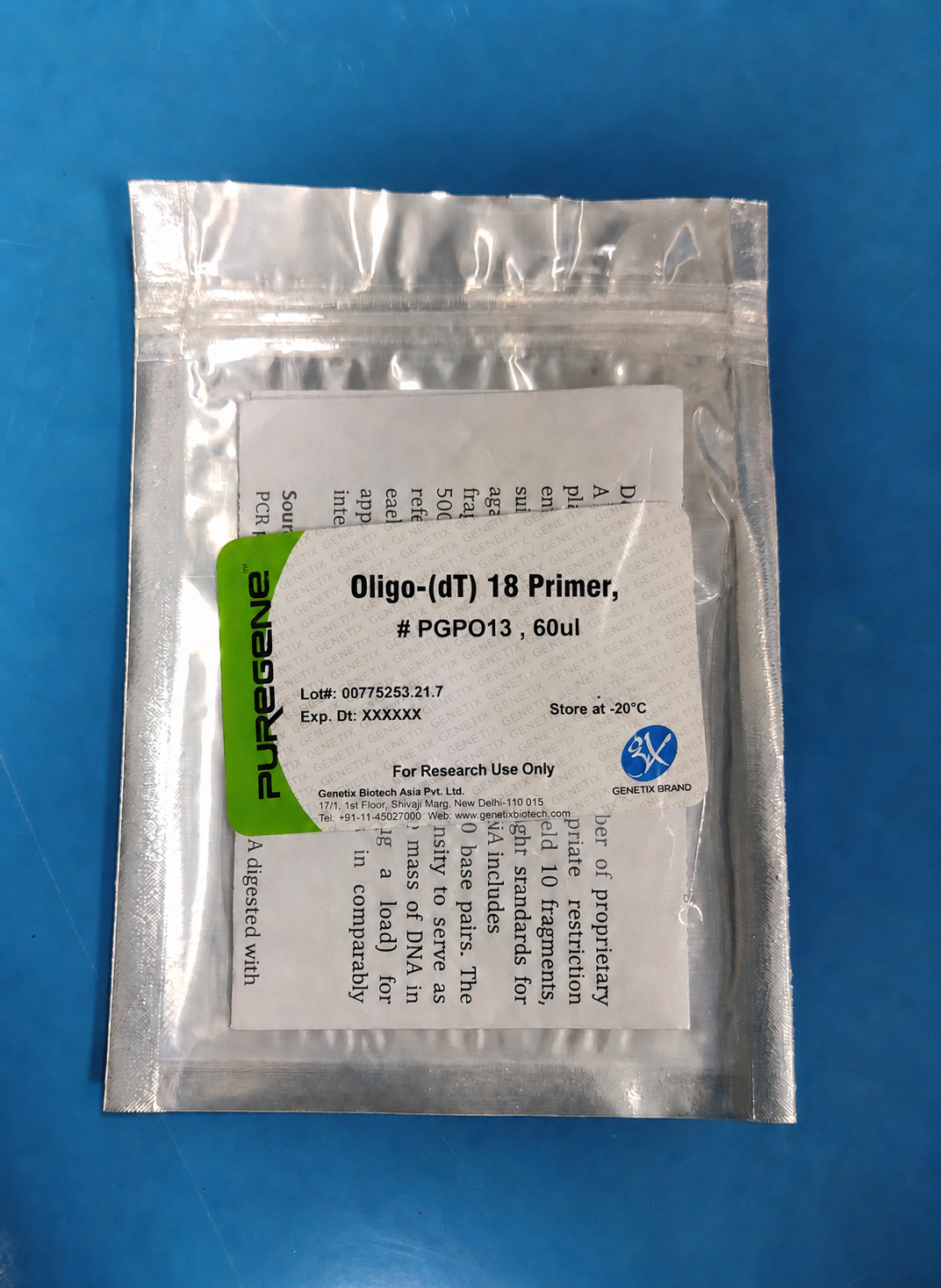 Oligo-(dT) 18 Primer